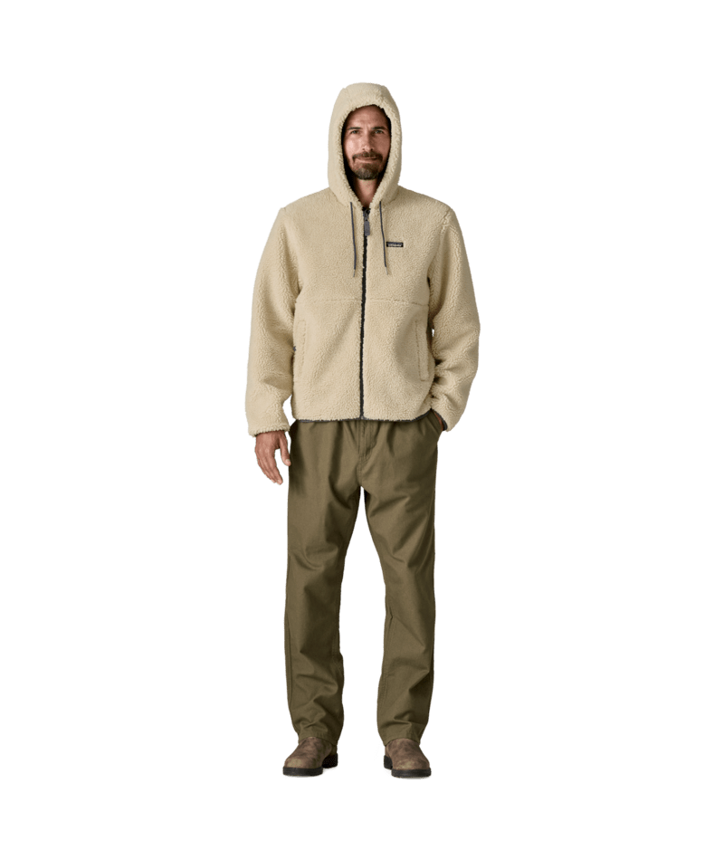 Men's Retro-X Hoody Jacket in Dark Natural, Alternate View 3 | Patagonia