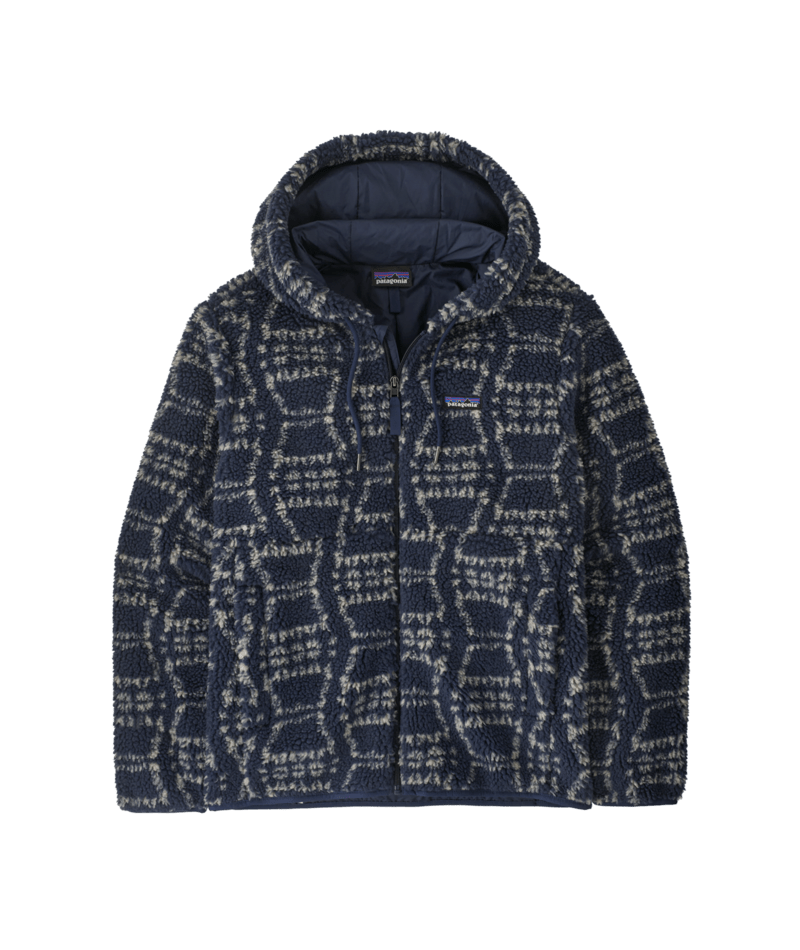 Men's Retro-X Hoody Jacket in Snowshoe Hare: New Navy | Photo 1 | Patagonia