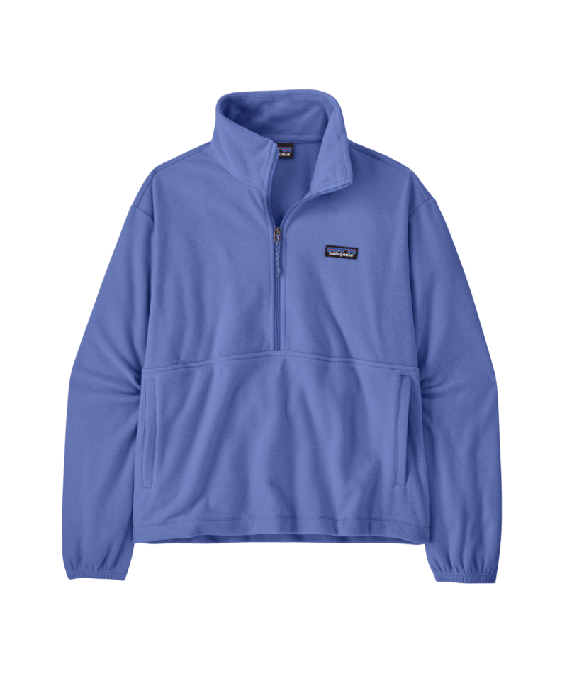 Women's Micro D 1/2 Zip Fleece Pullover in Diver Blue | Patagonia