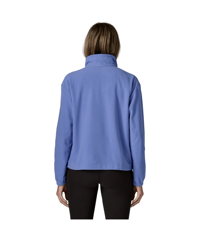 Women's Micro D 1/2 Zip Fleece Pullover in Diver Blue, Alternate View 2 | Patagonia