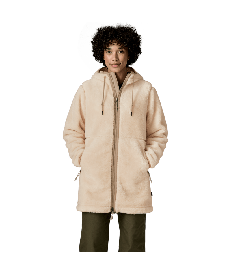 Women's Lonesome Mesa Hooded Parka in Natural, Alternate View 1 | Patagonia