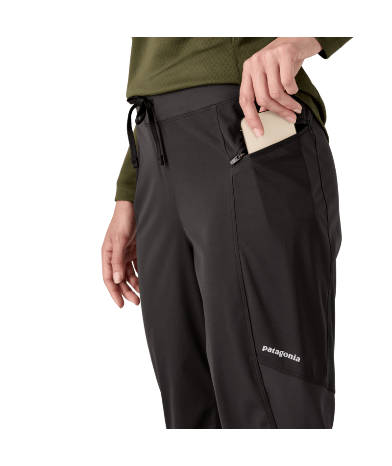Women's Wind Shield Pants in Black | Photo 6 | Patagonia