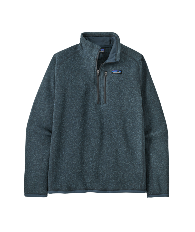 Men's Better Sweater 1/4 Zip in Summit Blue | Patagonia