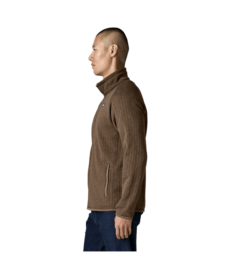 Men's Better Sweater Jacket in Marlow Brown Rib Knit | Photo 4 | Patagonia