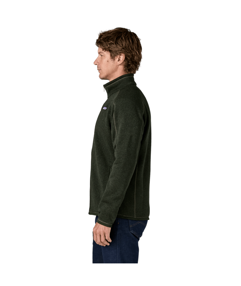 Men's Better Sweater Jacket in Old Growth Green | Photo 4 | Patagonia