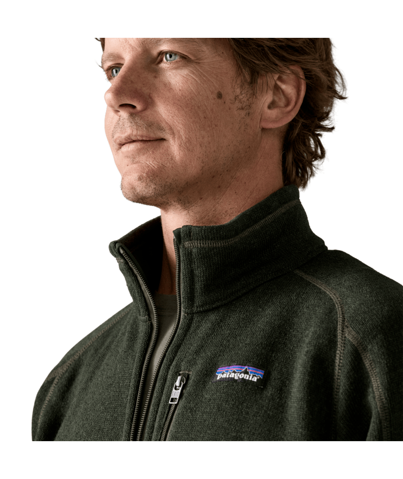 Men's Better Sweater Jacket in Old Growth Green | Photo 5 | Patagonia