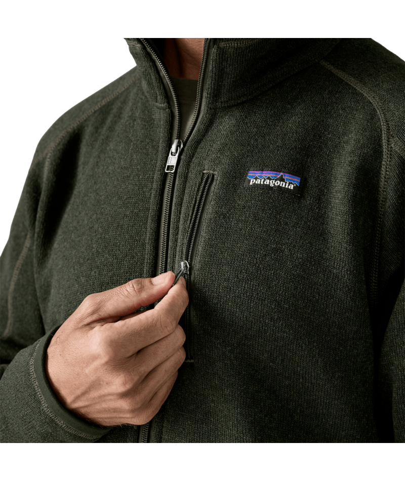 Men's Better Sweater Jacket in Old Growth Green | Photo 8 | Patagonia