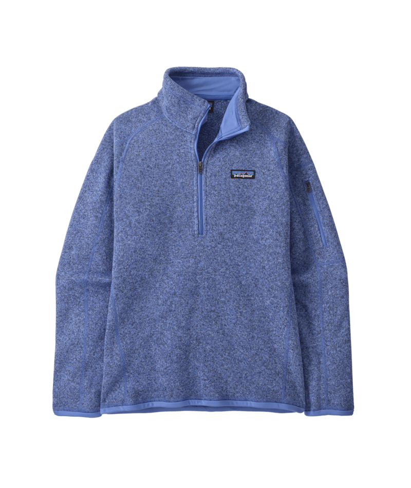 Women's Better Sweater 1/4 Zip in Diver Blue | Photo 1 | Patagonia
