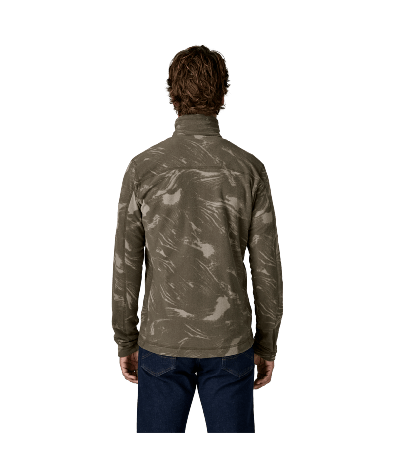 Men's Micro D Jacket in Polar Breeze: Basin Green | Photo 3 | Patagonia