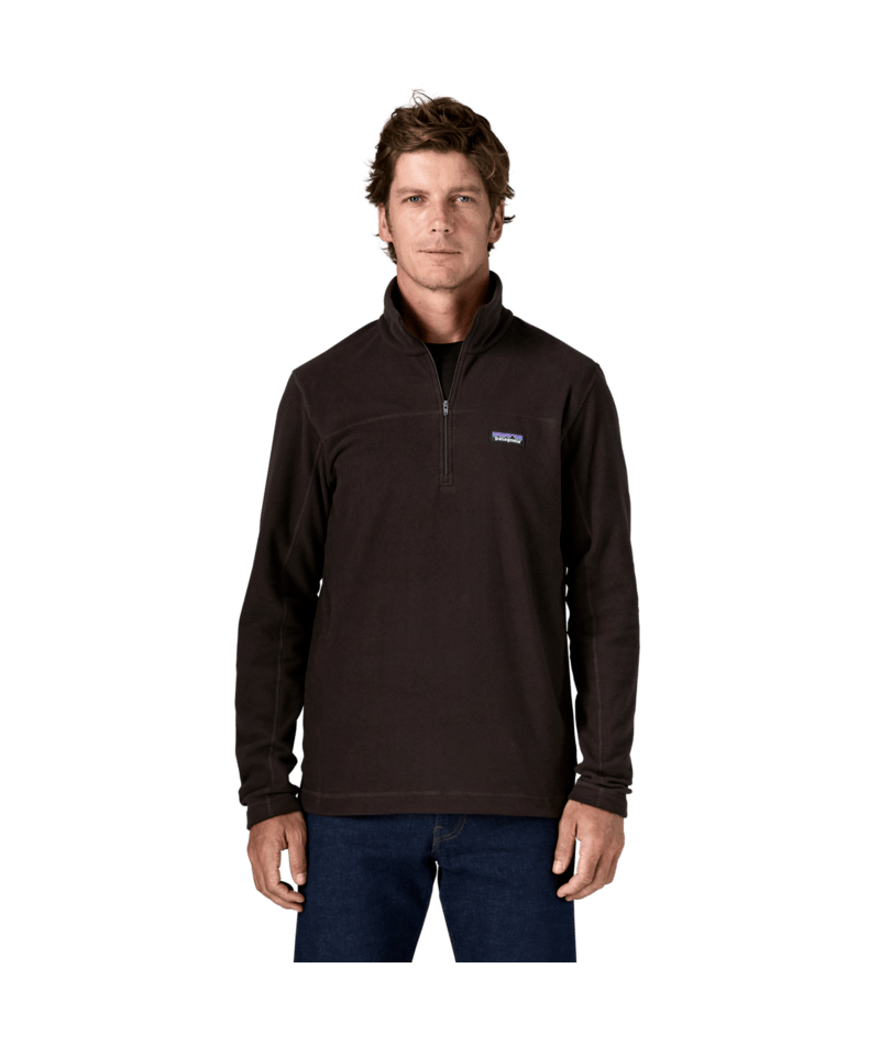 Men's Micro D Pullover in Den Brown, Alternate View 1 | Patagonia