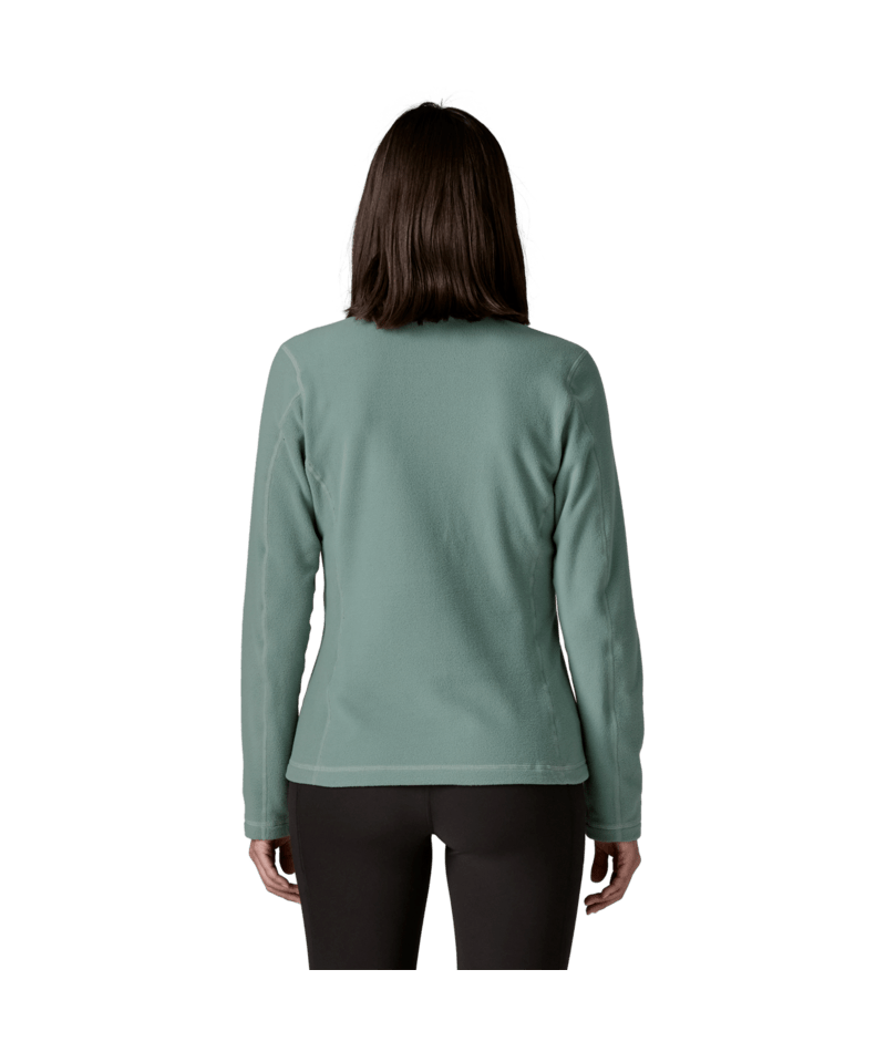 Women's Micro D 1/4 Zip in Cover Green, Alternate View 2 | Patagonia