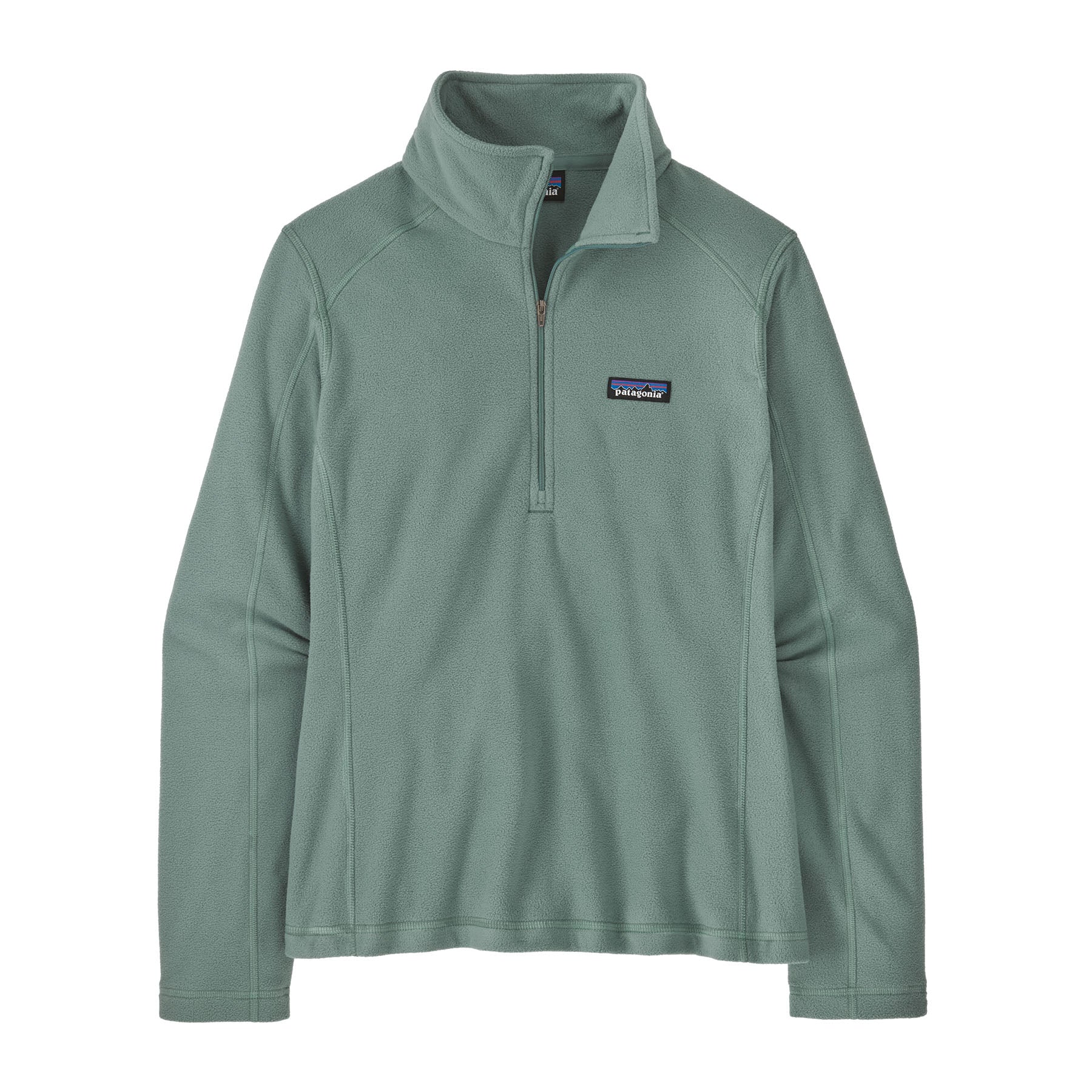 Women's Micro D 1/4 Zip in Cover Green | Photo 1 | Patagonia
