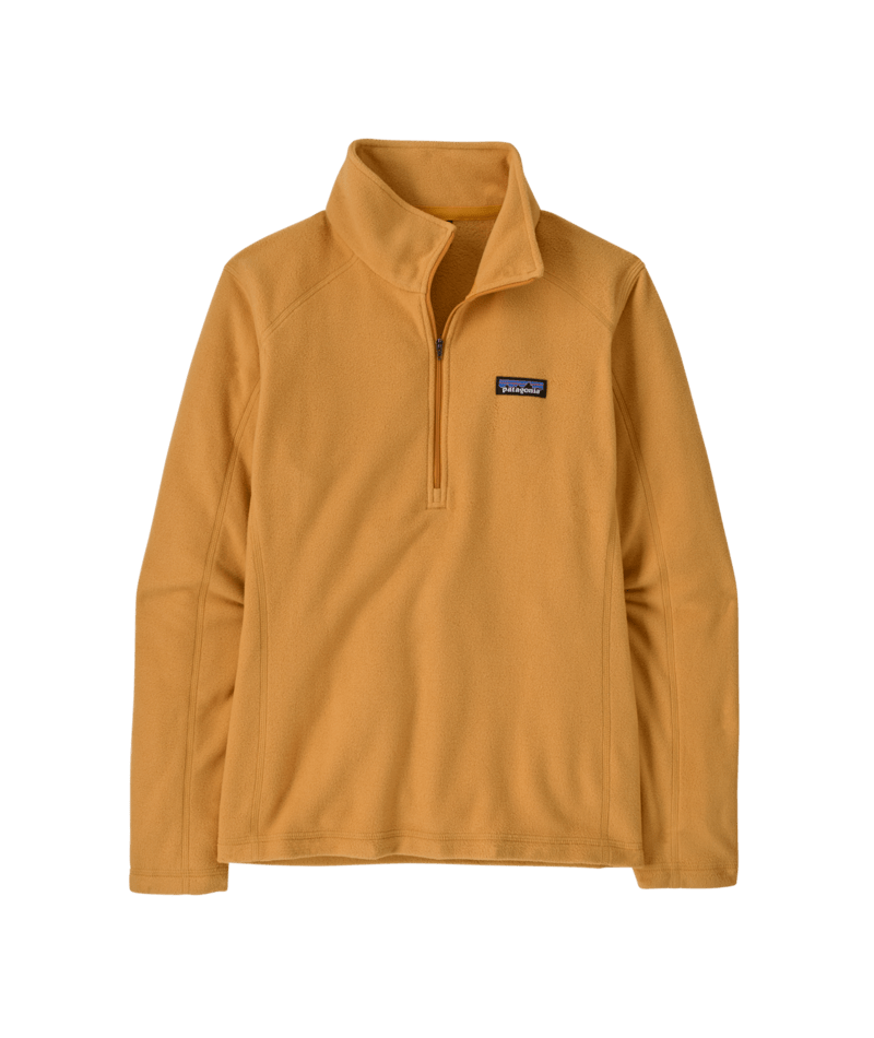 Women's Micro D 1/4 Zip in Dried Mango | Patagonia