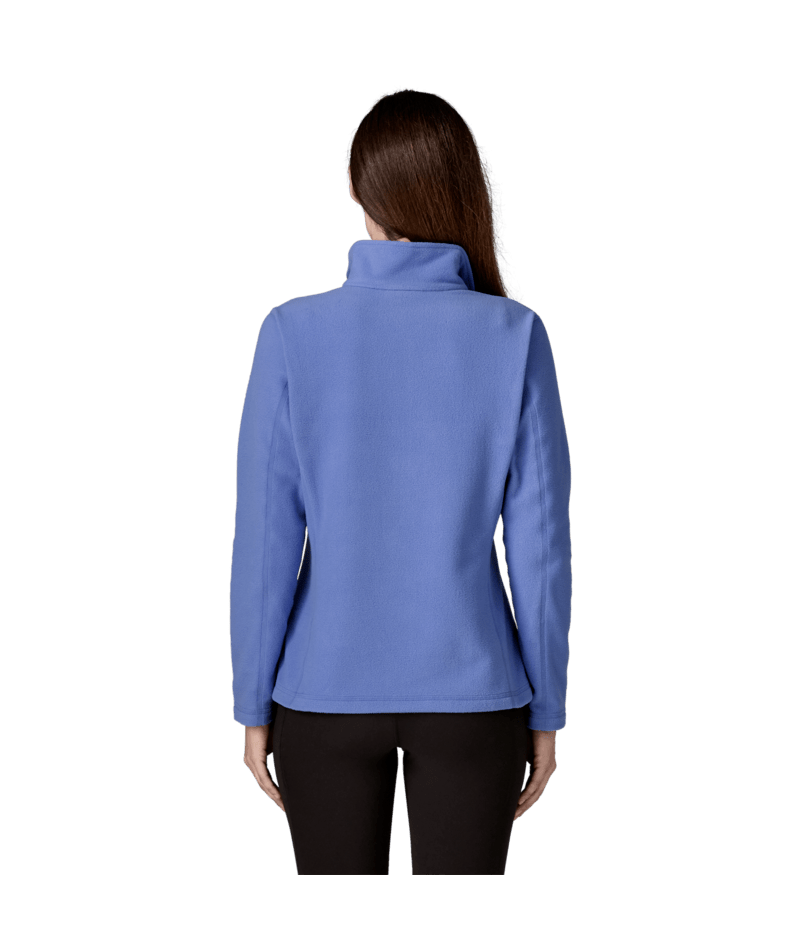 Women's Micro D 1/4 Zip in Diver Blue, Alternate View 2 | Patagonia