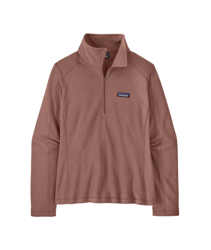 Women's Micro D 1/4 Zip in Moonrise Taupe | Patagonia