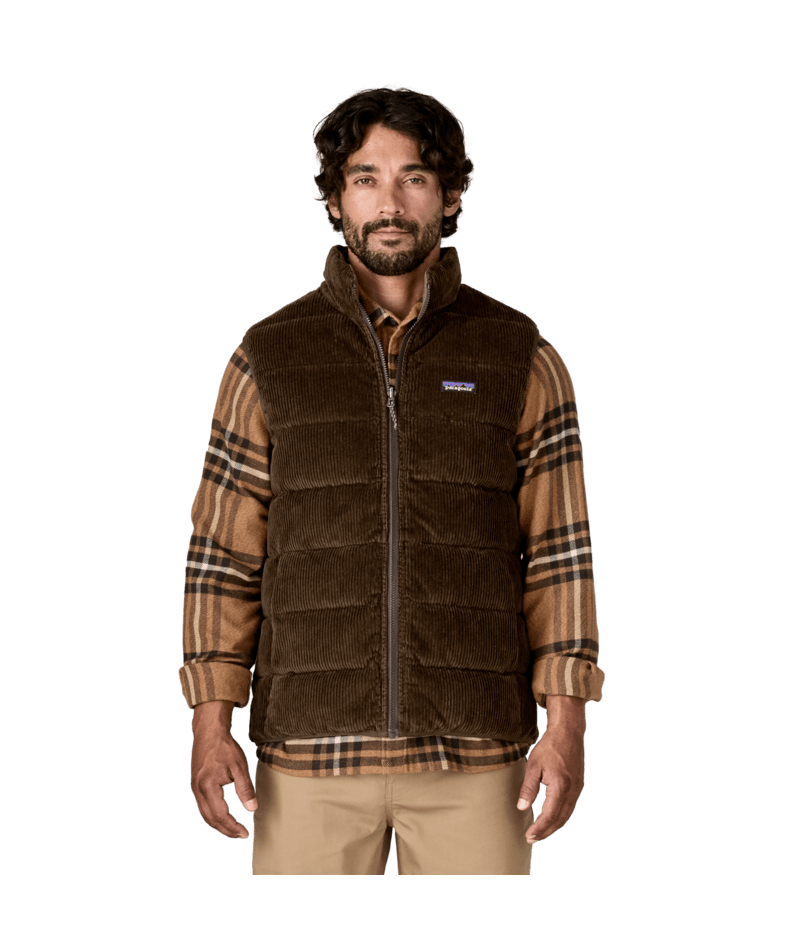 Reversible Cotton Down Vest in Marlow Brown | Photo 2 | Patagonia