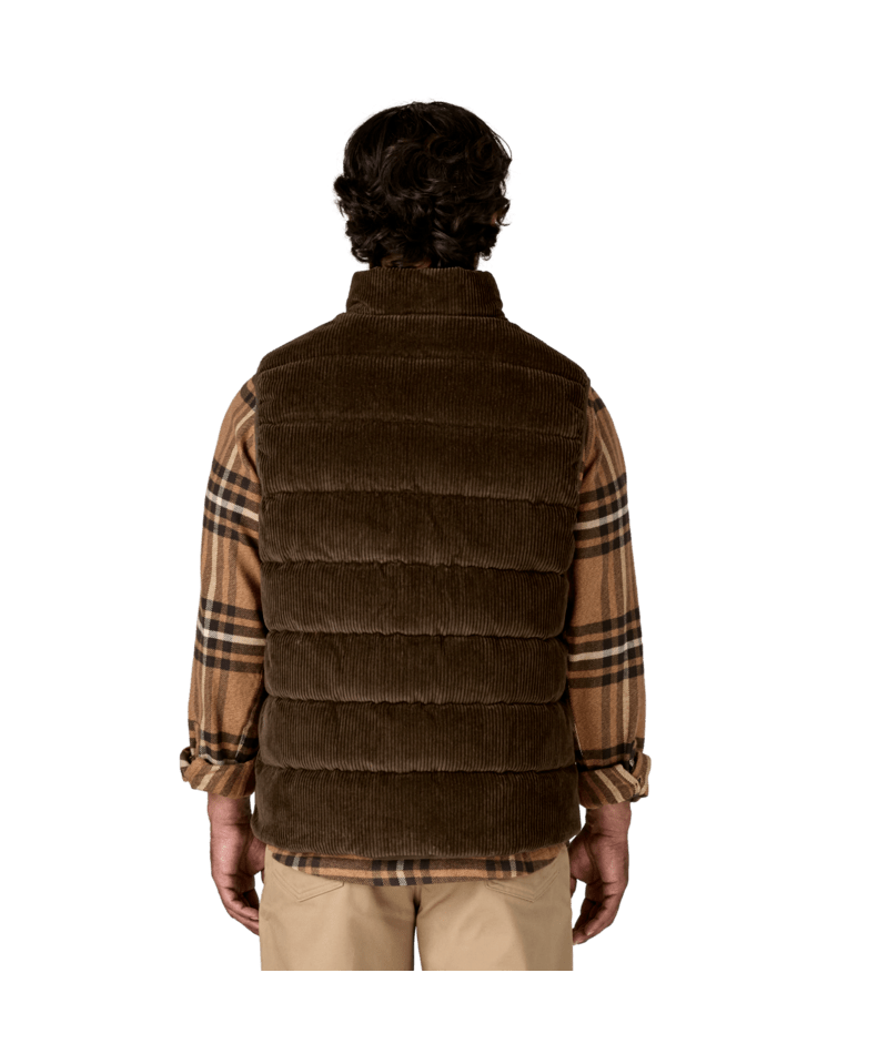 Reversible Cotton Down Vest in Marlow Brown | Photo 3 | Patagonia