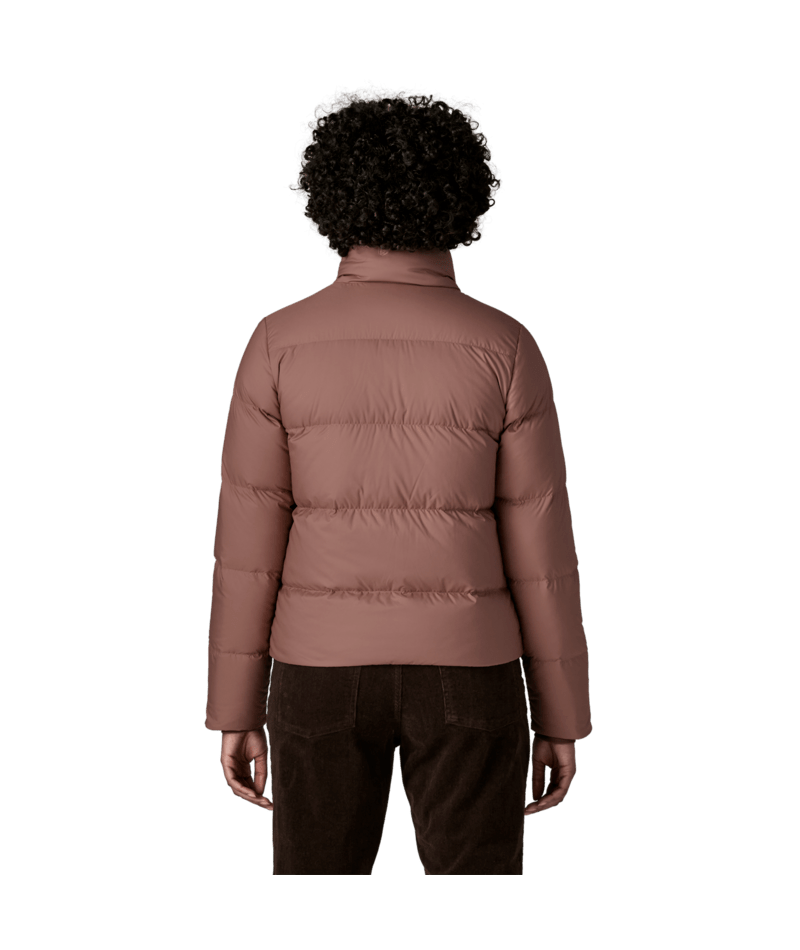 Women's Silent Down Jacket in Moonrise Taupe | Photo 3 | Patagonia