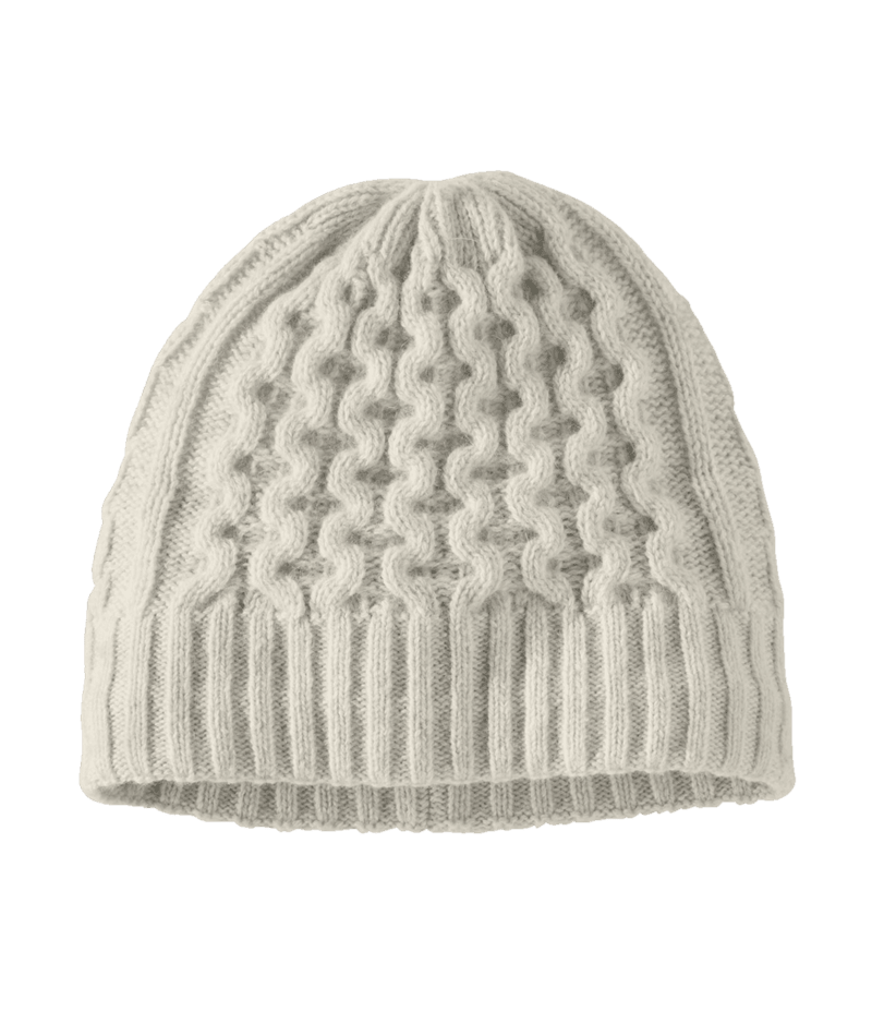 Coastal Cable Beanie in Birch White | Photo 1 | Patagonia