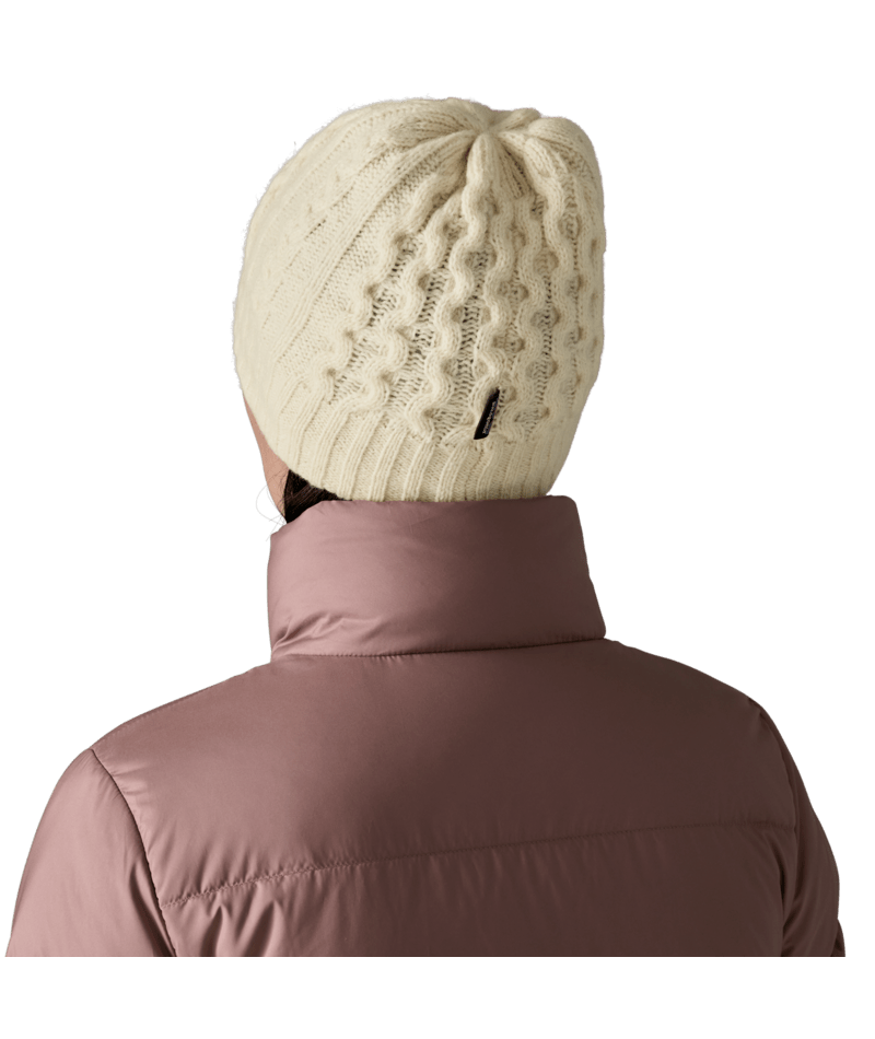 Coastal Cable Beanie in Birch White | Photo 3 | Patagonia