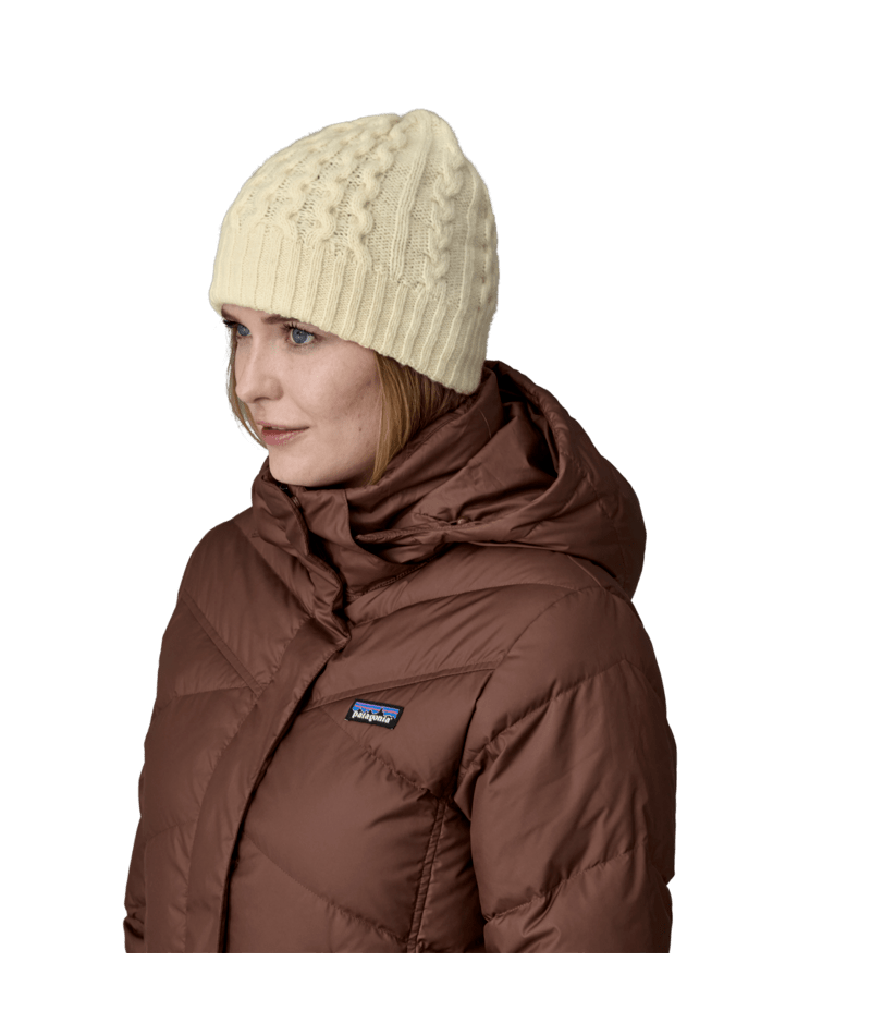 Coastal Cable Beanie in Birch White | Photo 4 | Patagonia