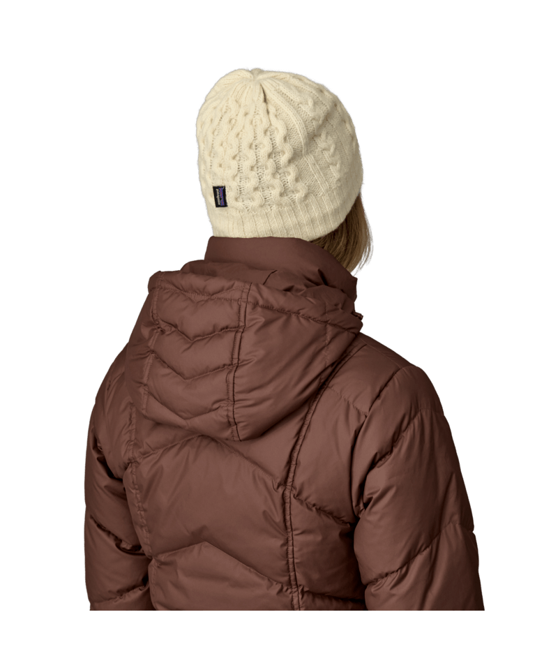Coastal Cable Beanie in Birch White | Photo 5 | Patagonia