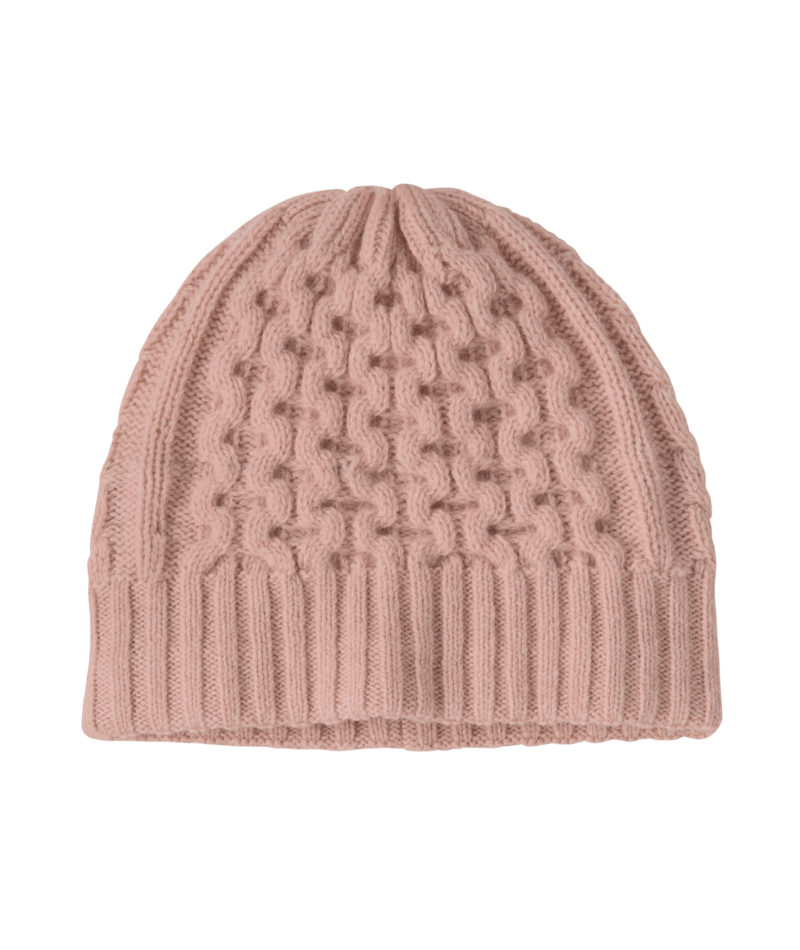 Coastal Cable Beanie in Pink Frost | Photo 1 | Patagonia