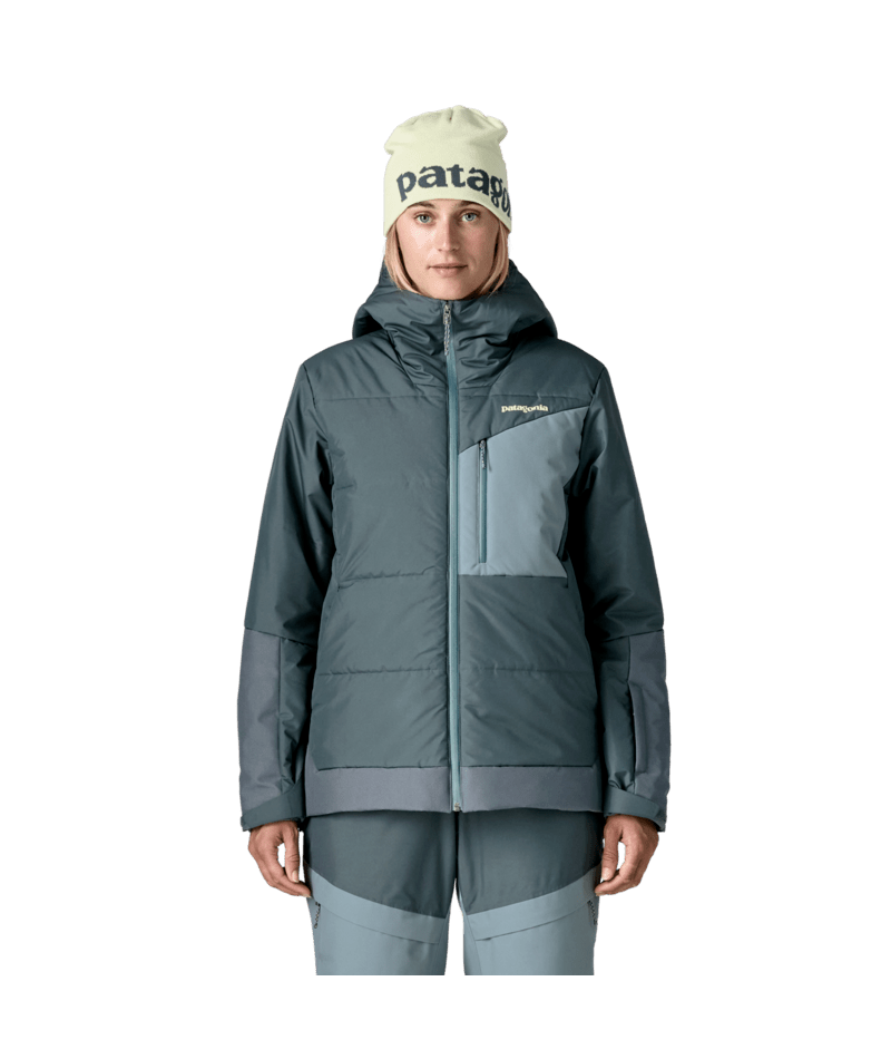 Women's Insulated Snowfarer Jacket in Summit Blue | Photo 2 | Patagonia