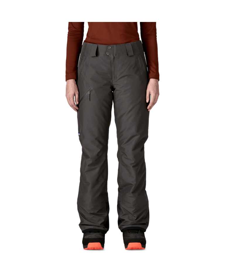 Women's Insulated Powder Town Pants - Reg in Black | Photo 2 | Patagonia
