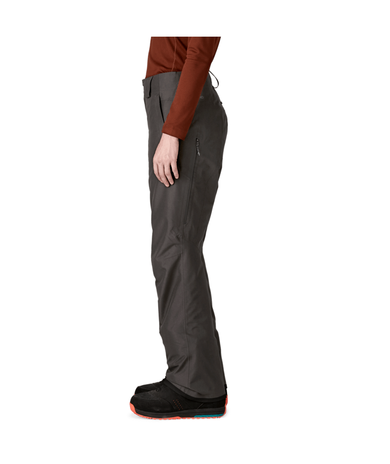Women's Insulated Powder Town Pants - Reg in Black | Photo 4 | Patagonia