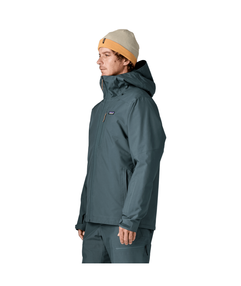 Men's Insulated Powder Town Jacket in Summit Blue | Photo 4 | Patagonia