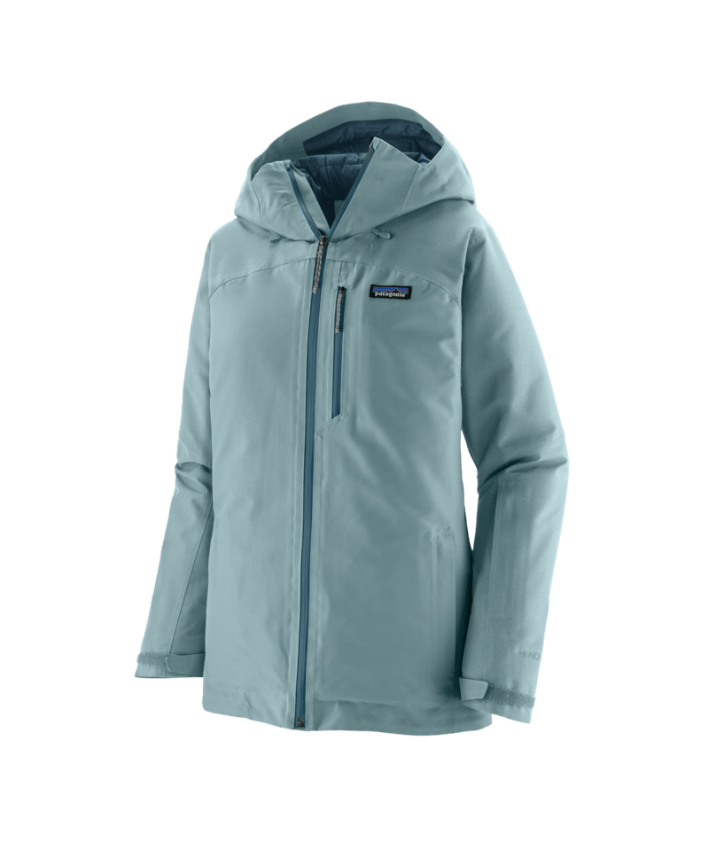 Women's Insulated Powder Town Jacket in Blue Sage | Photo 1 | Patagonia