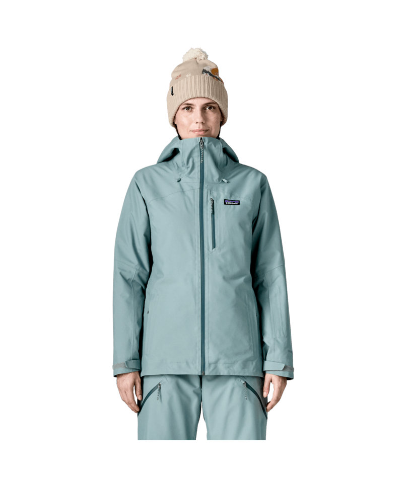 Women's Insulated Powder Town Jacket in Blue Sage | Photo 2 | Patagonia