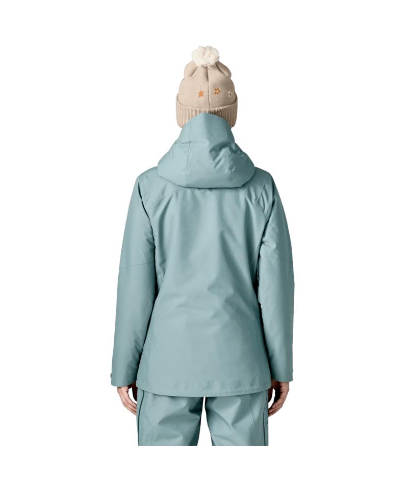 Women's Insulated Powder Town Jacket in Blue Sage | Photo 3 | Patagonia