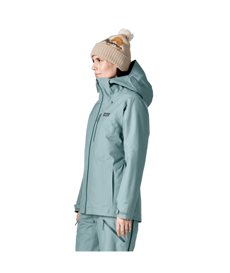 Women's Insulated Powder Town Jacket in Blue Sage | Photo 4 | Patagonia