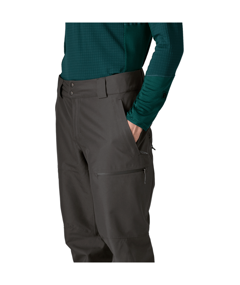 Men's Powder Town Pants - Reg in Black | Photo 6 | Patagonia