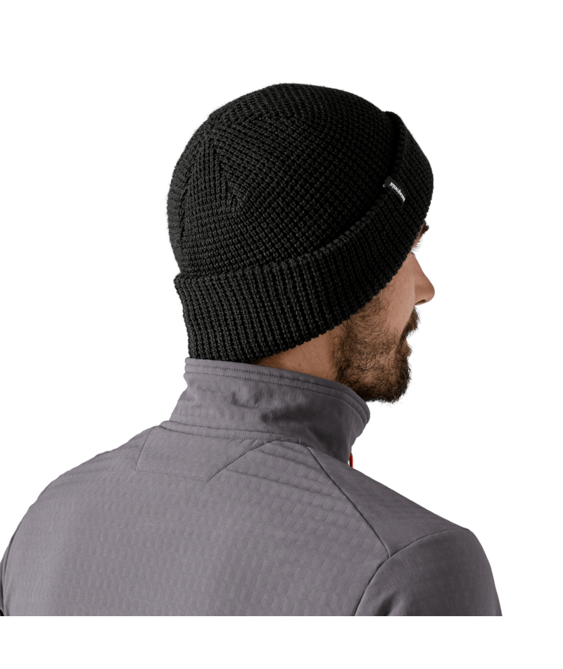 Snowdrifter Beanie in Black | Photo 3 | Patagonia