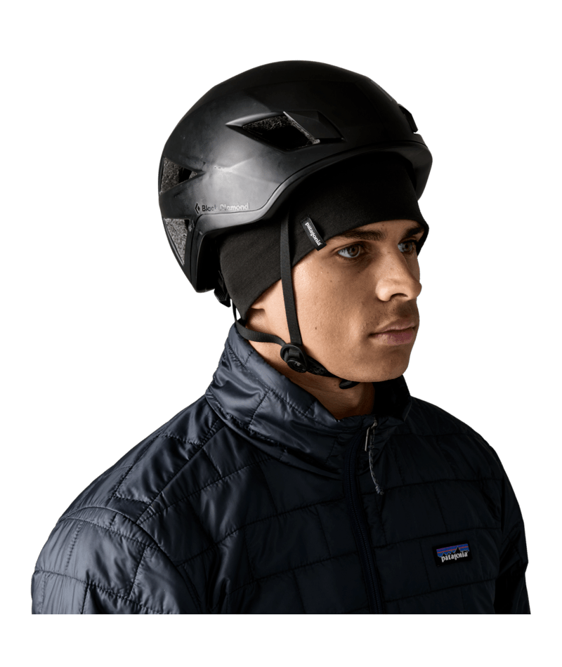 Overlook Merino Wool Liner Beanie in Black | Photo 4 | Patagonia