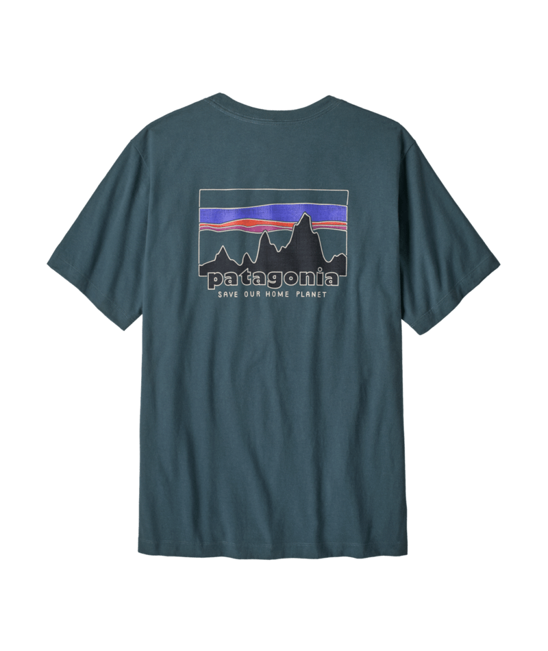 Men's '73 Skyline T-Shirt in Summit Blue | Photo 1 | Patagonia