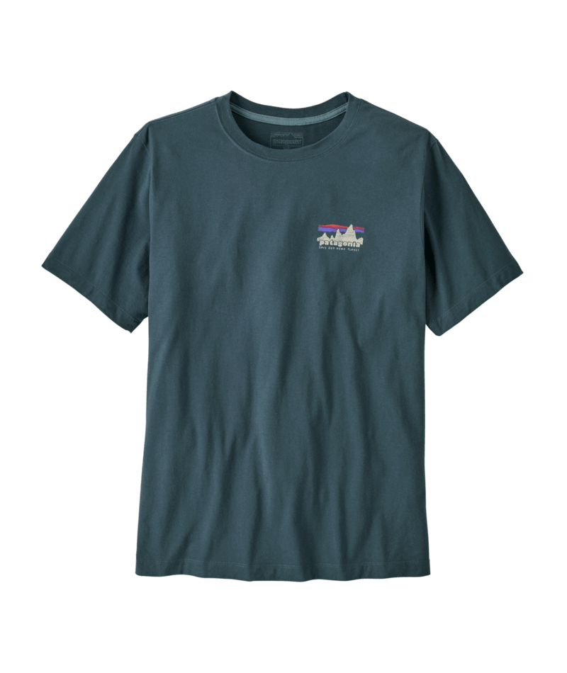 Men's '73 Skyline T-Shirt in Summit Blue | Photo 2 | Patagonia