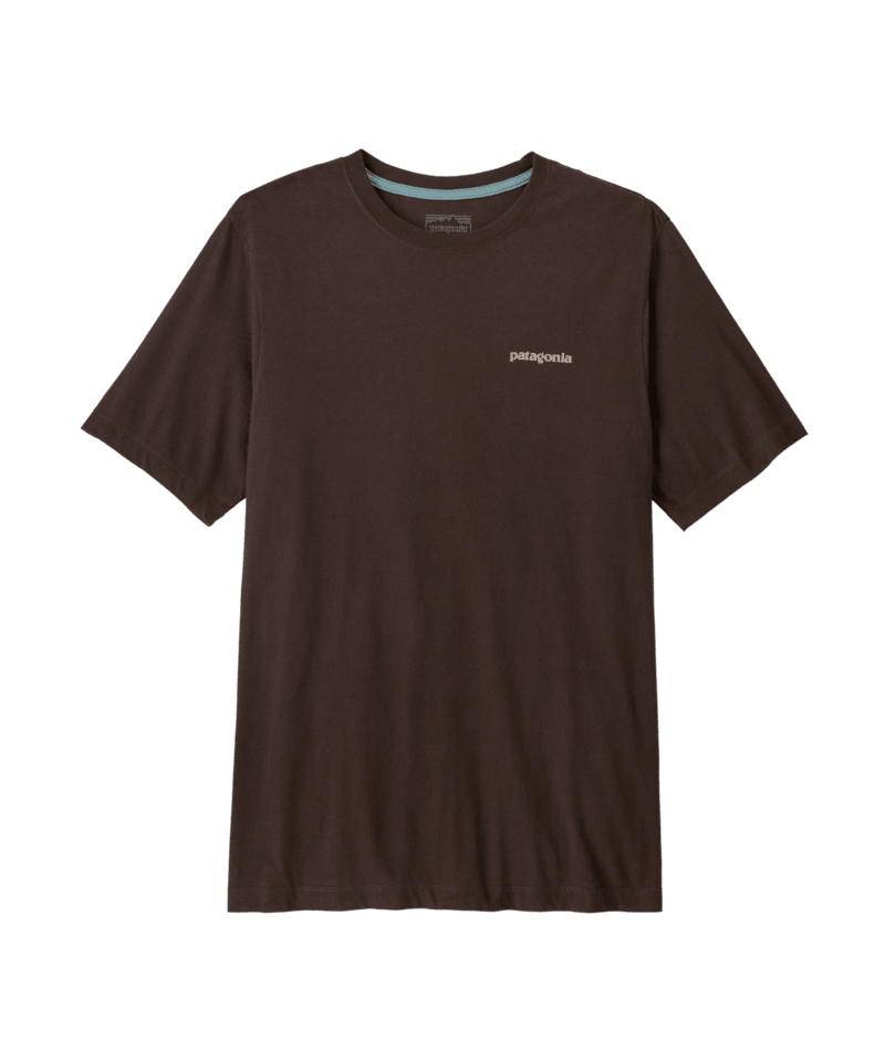 Men's Fitz Roy Trout T-Shirt in Den Brown | Photo 2 | Patagonia