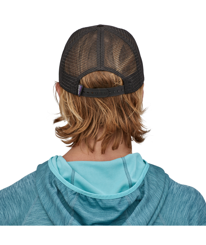 Fitz Roy Trout Trucker Hat in Black | Photo 3 | Patagonia