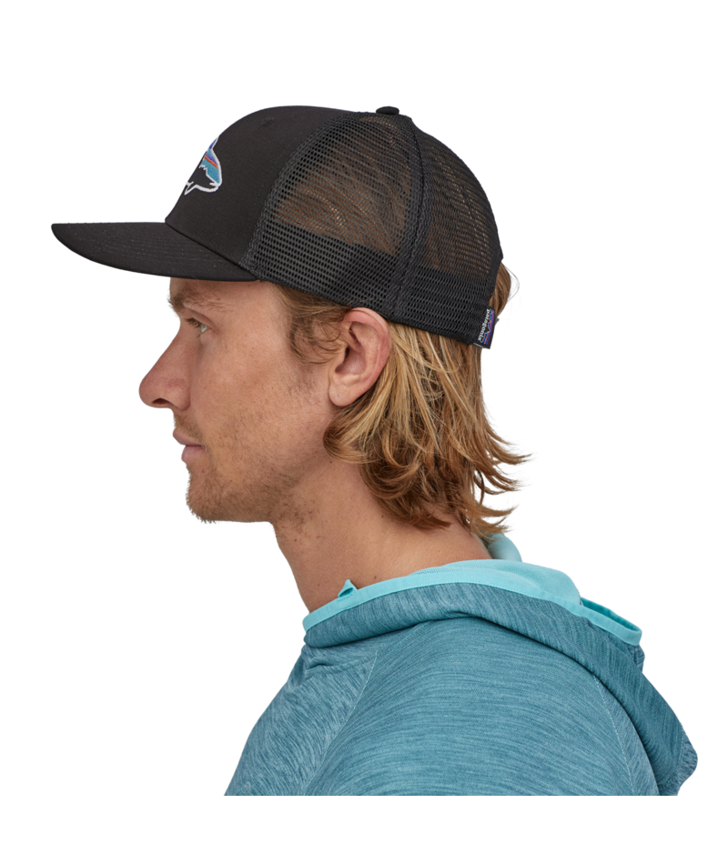 Fitz Roy Trout Trucker Hat in Black | Photo 4 | Patagonia