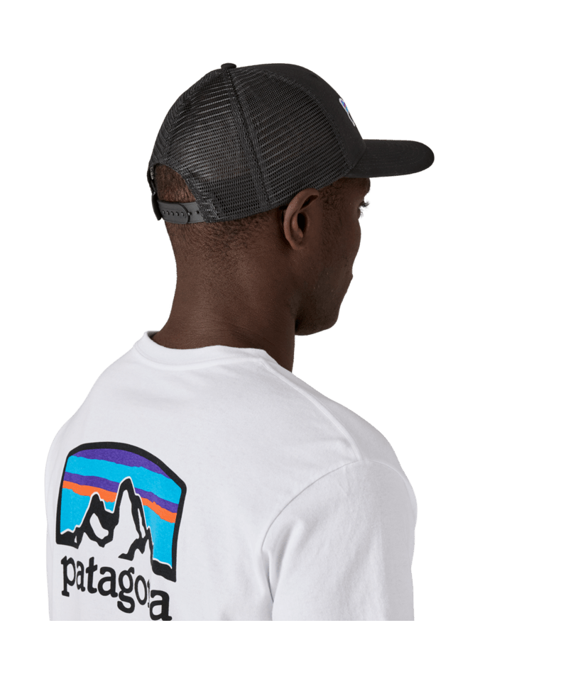 Fitz Roy Trout Trucker Hat in Black | Photo 6 | Patagonia