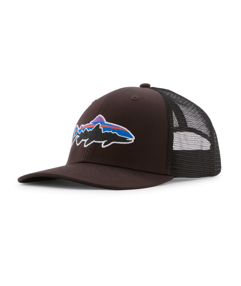 Fitz Roy Trout Trucker Hat in Den Brown | Photo 1 | Patagonia