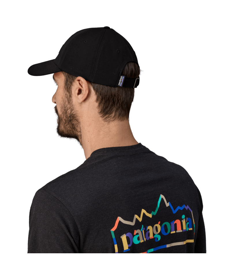 P-6 Label Trad Cap in Black | Photo 3 | Patagonia
