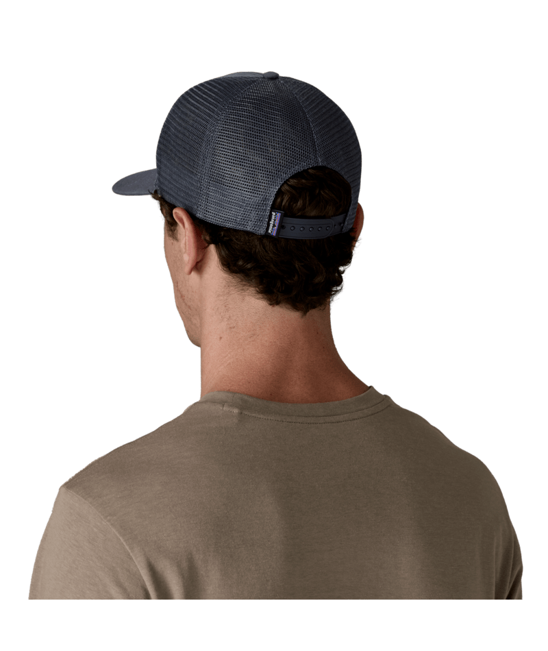 Take a Stand Trucker Hat in Casting Logo: Smolder Blue | Photo 5 | Patagonia