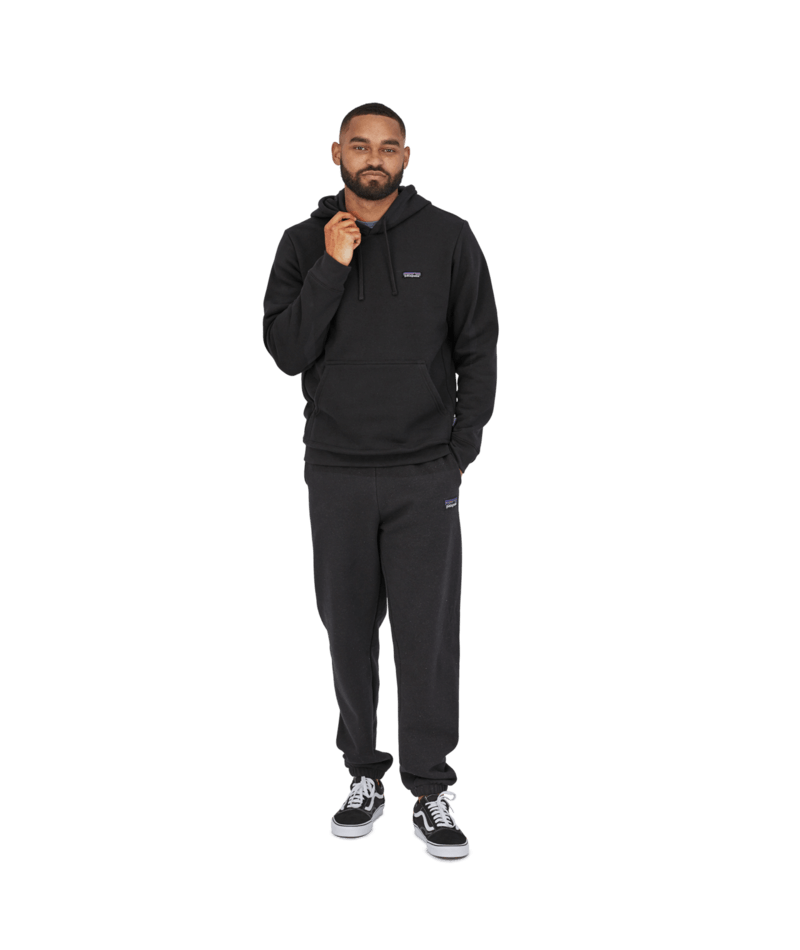 Men's P-6 Label Uprisal Hoody in Black | Photo 4 | Patagonia