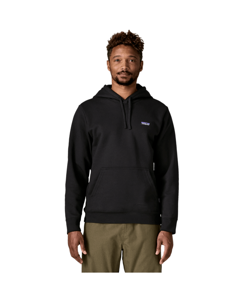 Men's P-6 Label Uprisal Hoody in Black | Photo 5 | Patagonia