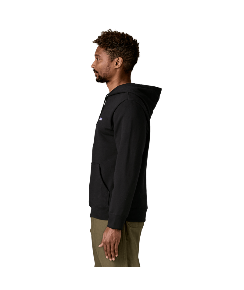 Men's P-6 Label Uprisal Hoody in Black | Photo 8 | Patagonia